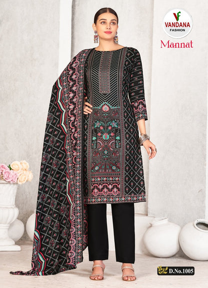 Mannat Vandana Karachi Pashmina Salwar Suits