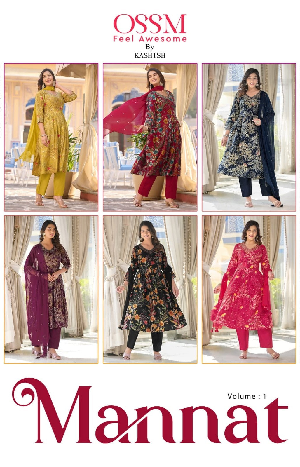 Mannat Vol 1 Ossm Modal Readymade Pant Style Suits