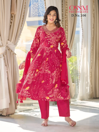 Mannat Vol 1 Ossm Modal Readymade Pant Style Suits