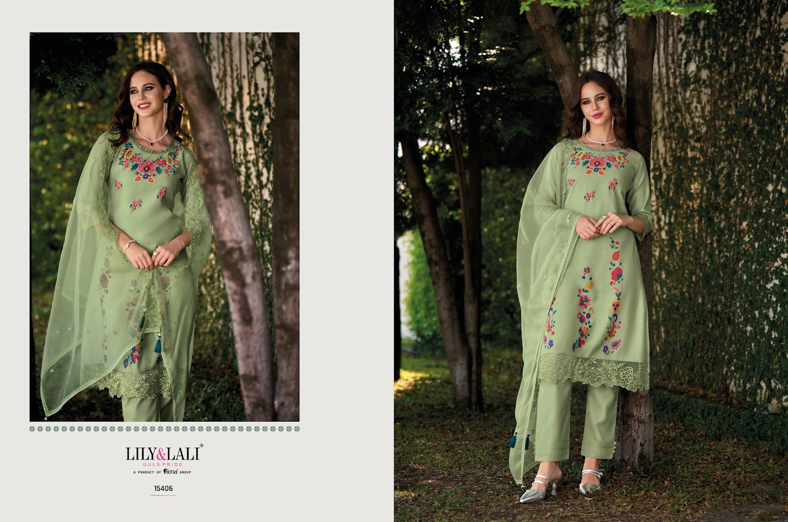 Manyata Lily Lali Chanderi Silk Readymade Pant Style Suits