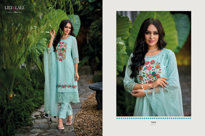 Manyata Lily Lali Chanderi Silk Readymade Pant Style Suits
