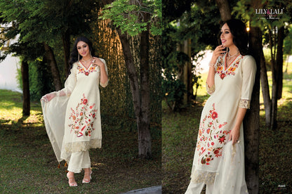 Manyata Lily Lali Chanderi Silk Readymade Pant Style Suits