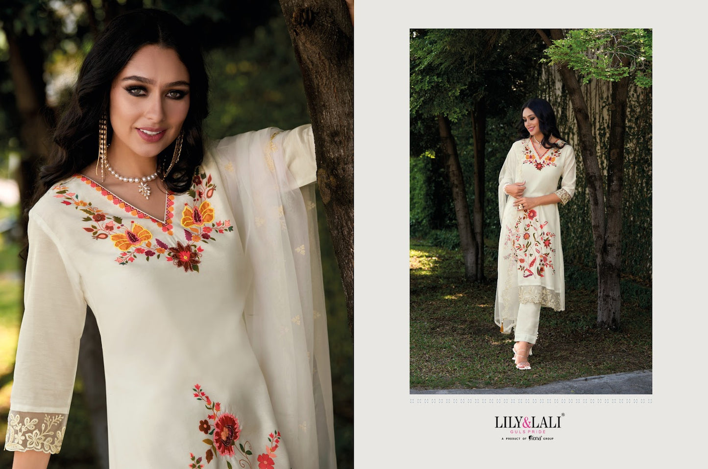 Manyata Lily Lali Chanderi Silk Readymade Pant Style Suits