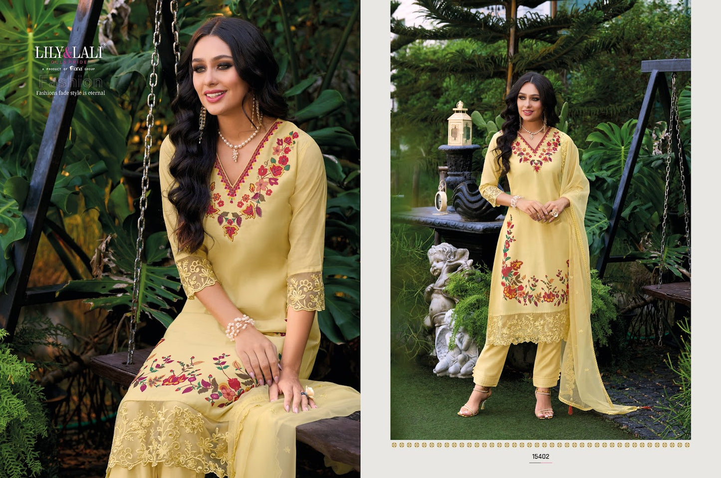 Manyata Lily Lali Chanderi Silk Readymade Pant Style Suits