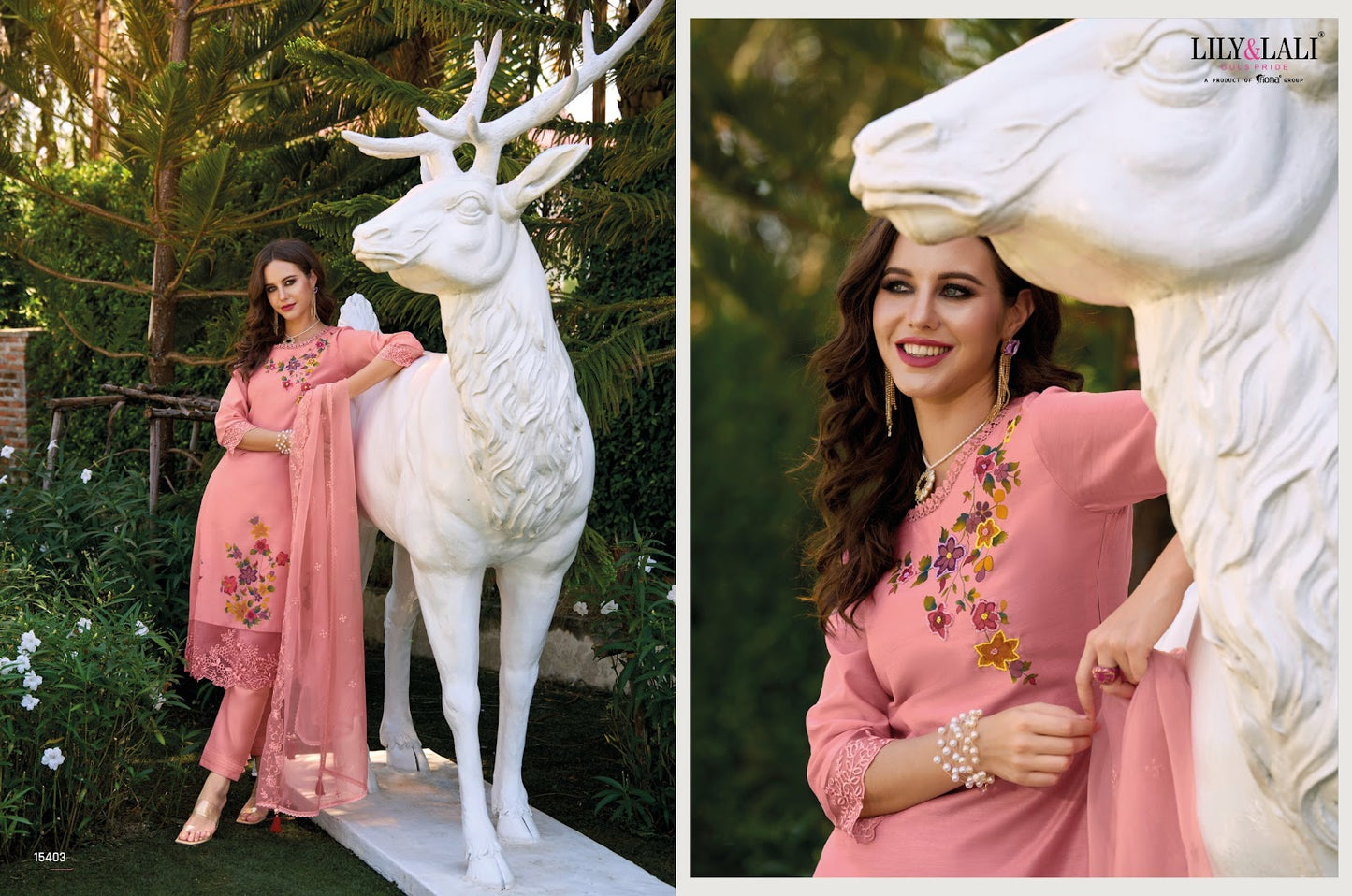 Manyata Lily Lali Chanderi Silk Readymade Pant Style Suits