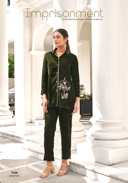 Marbles Vol 3 Ladyleela Velvet Co Ord Set