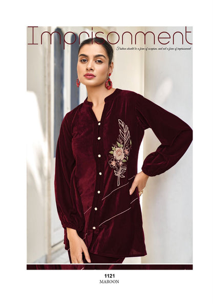 Marbles Vol 3 Ladyleela Velvet Co Ord Set