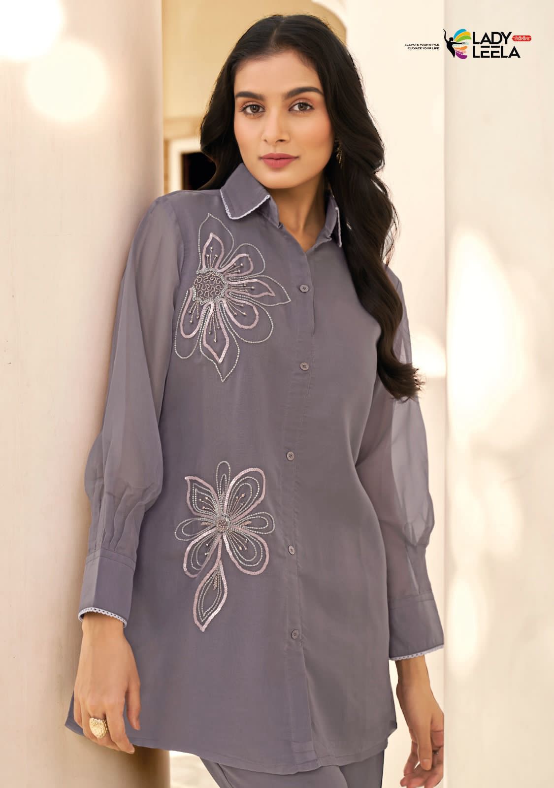 Marbles Vol 4 Ladyleela Organza Co Ord Set