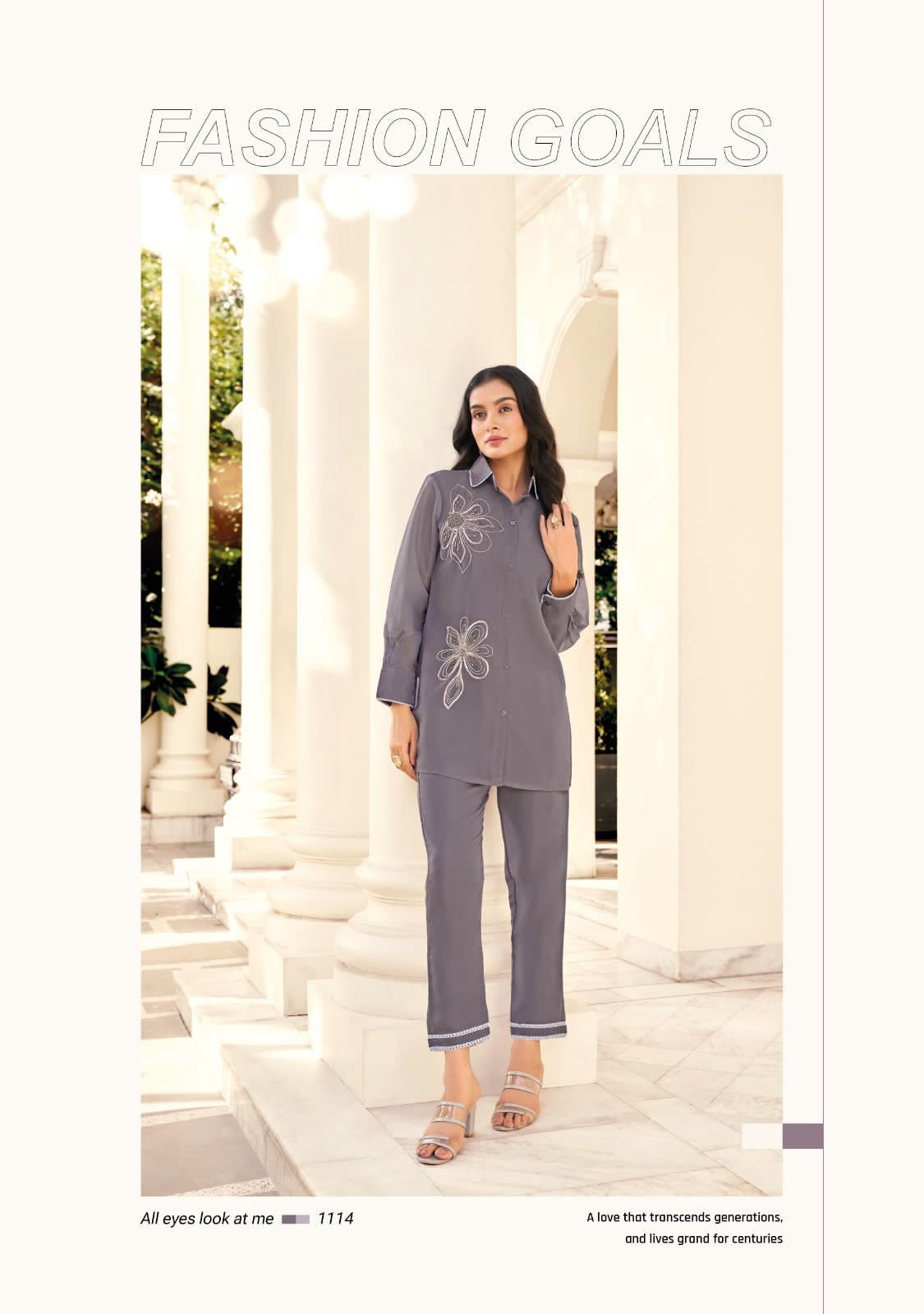 Marbles Vol 4 Ladyleela Organza Co Ord Set