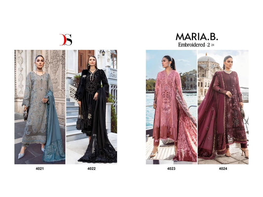 Maria B Embroidered-24-2 Deepsy Rayon Cotton Pakistani Salwar Suits