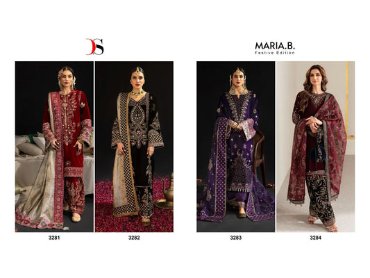 Maria B Festive Edition Deepsy Velvet Suits