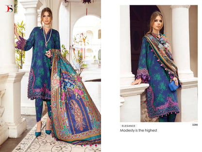 Maria B Print-5 Deepsy Cotton Pakistani Salwar Suits