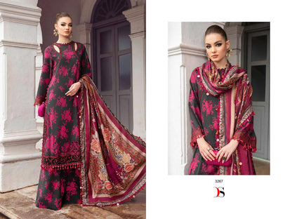 Maria B Print-5 Deepsy Cotton Pakistani Salwar Suits