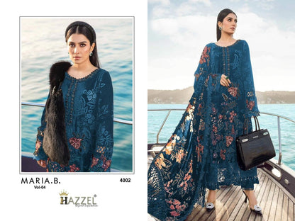 Maria B Vol-4 Hazzel Rayon Cotton Pakistani Salwar Suits