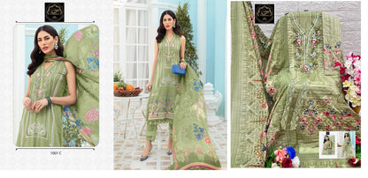 Maria B Vol 1 Firdous Art Cotton Pakistani Patch Work Suits