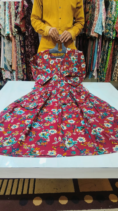 Maria Series Dveeja Fashion Modal Anarkali Kurtis