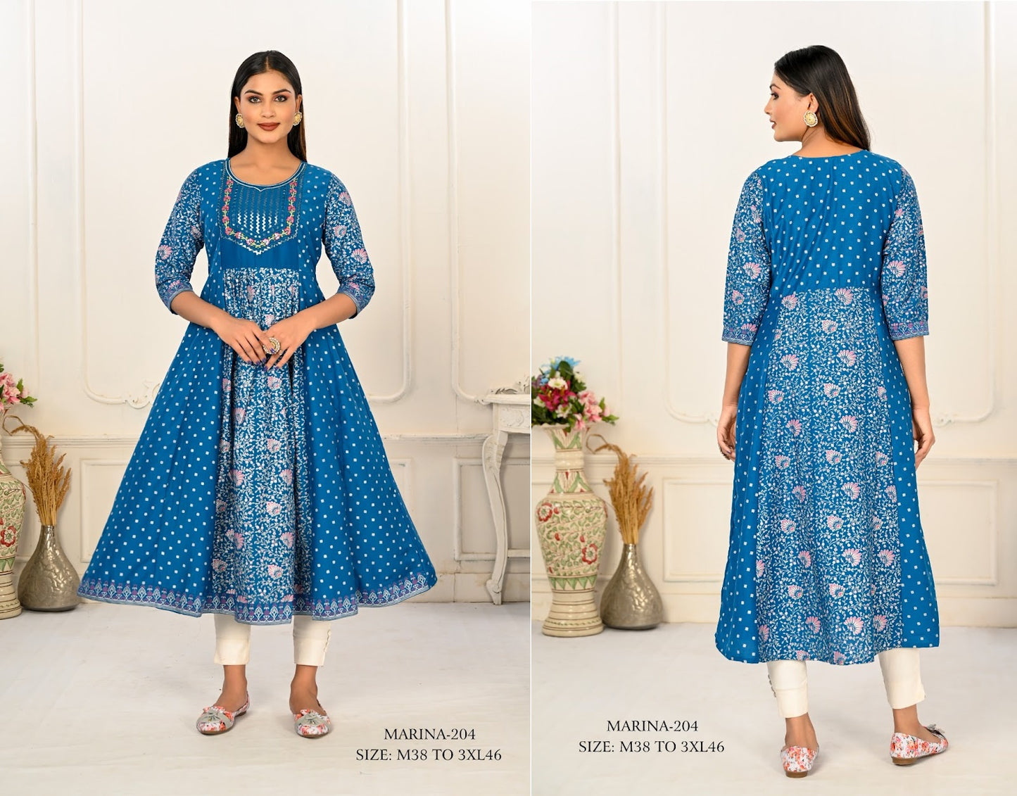 Marina Jivora Cotton Kurtis