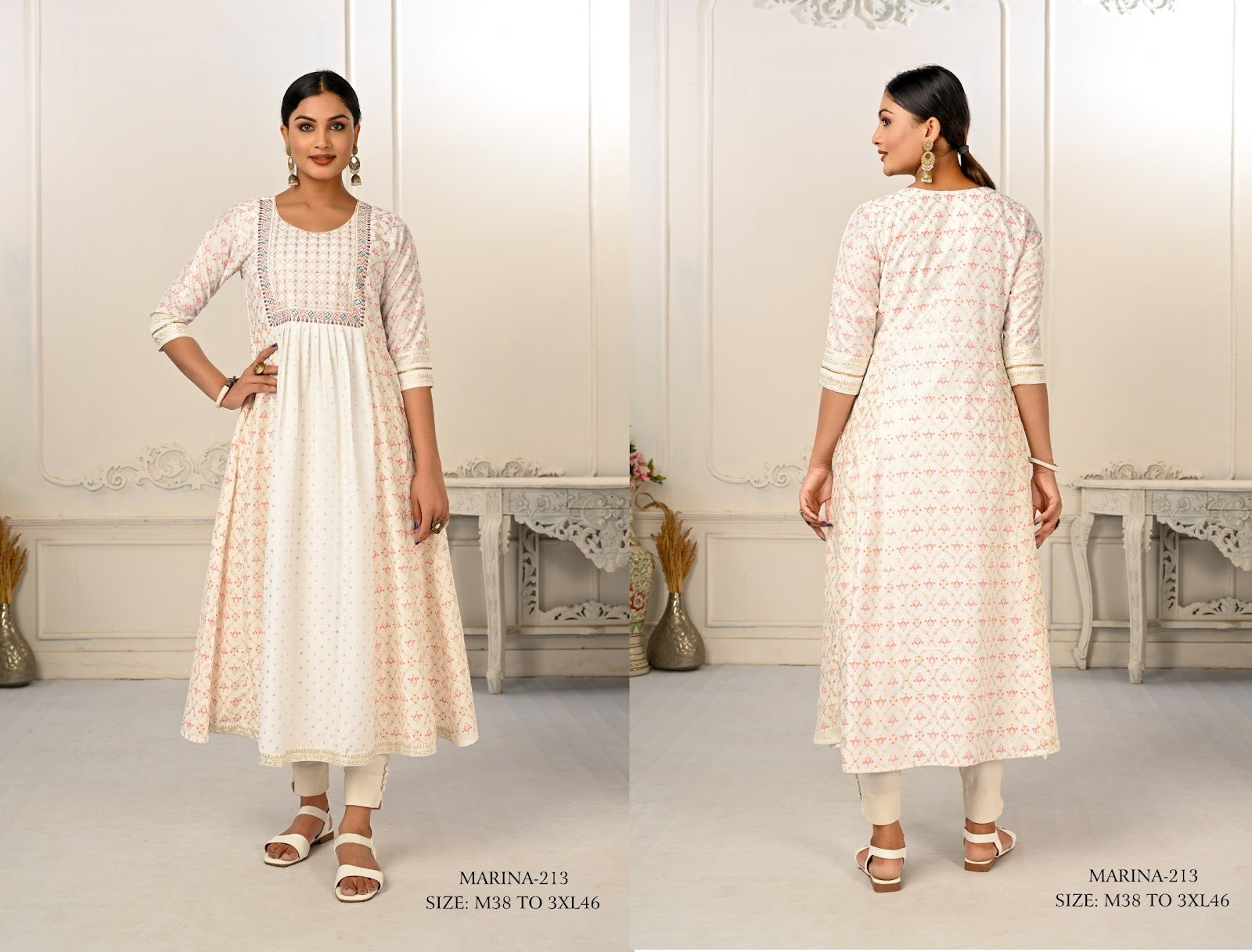 Marina Jivora Cotton Kurtis