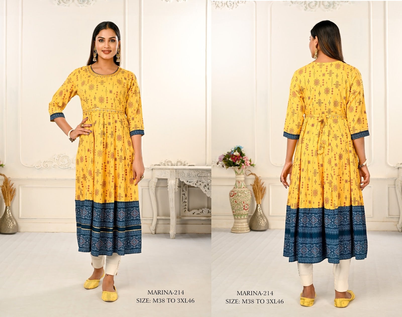 Marina Jivora Cotton Kurtis