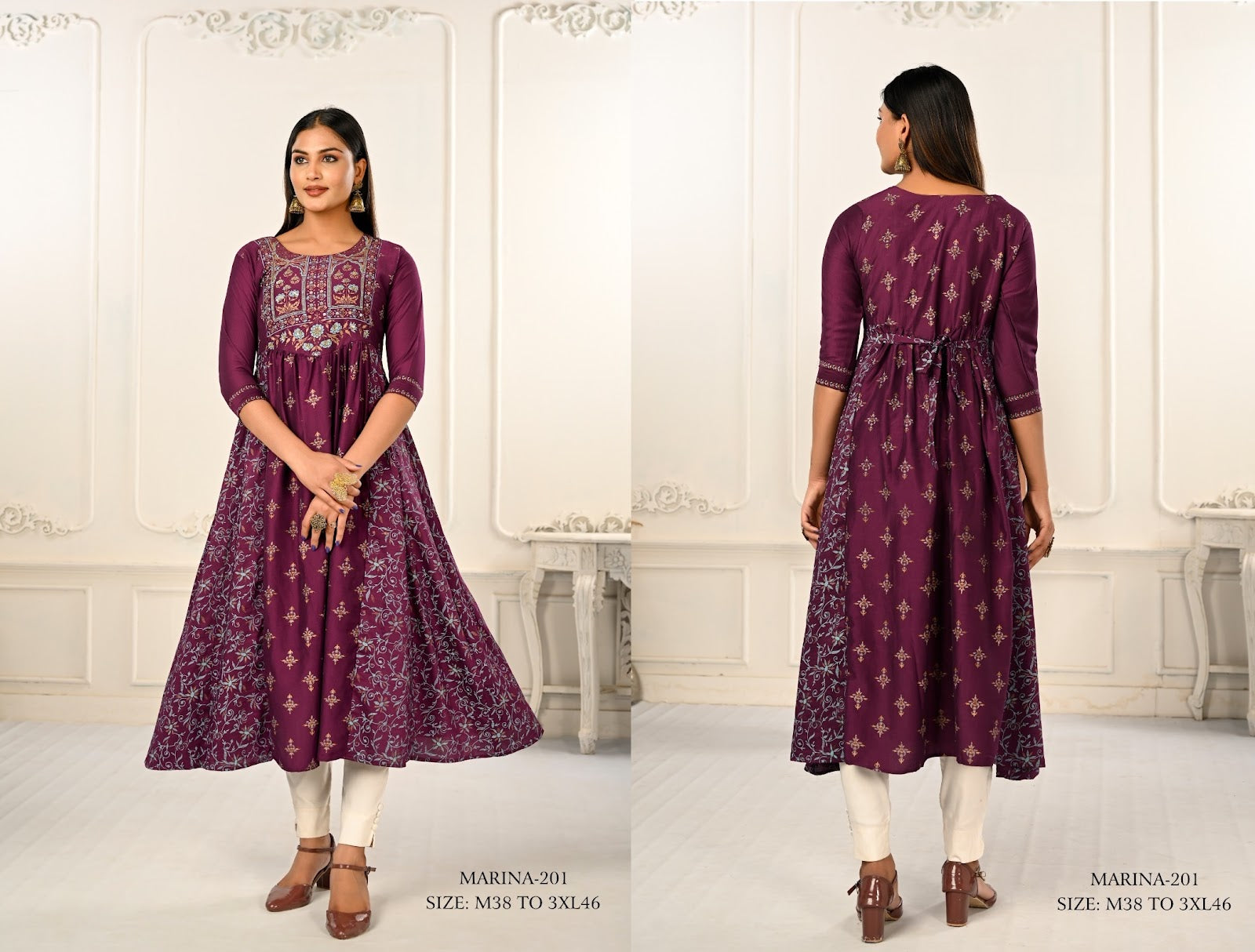 Marina Jivora Cotton Kurtis