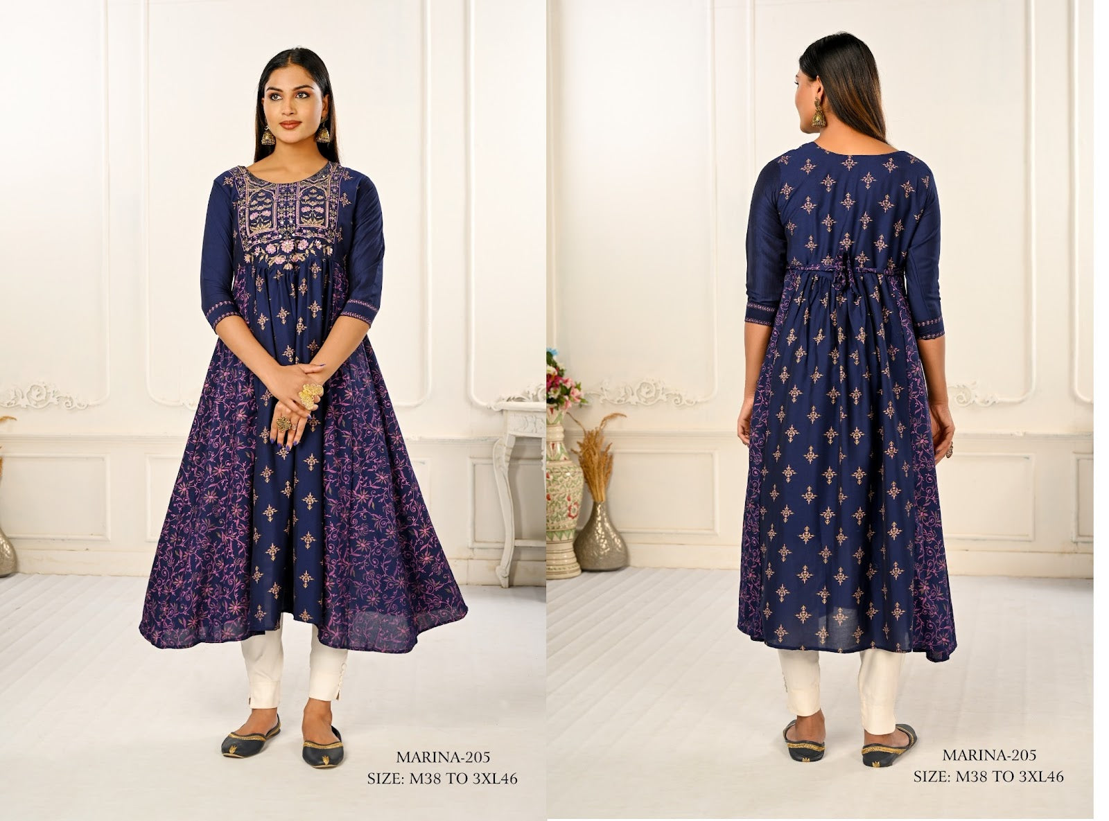 Marina Jivora Cotton Kurtis