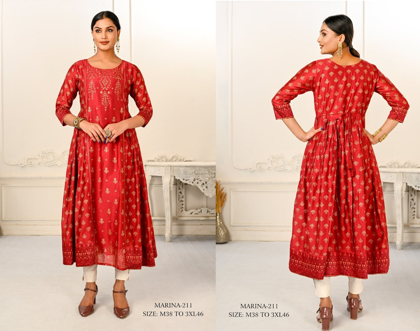 Marina Jivora Cotton Kurtis