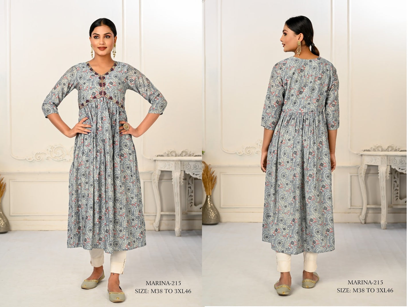 Marina Jivora Cotton Kurtis