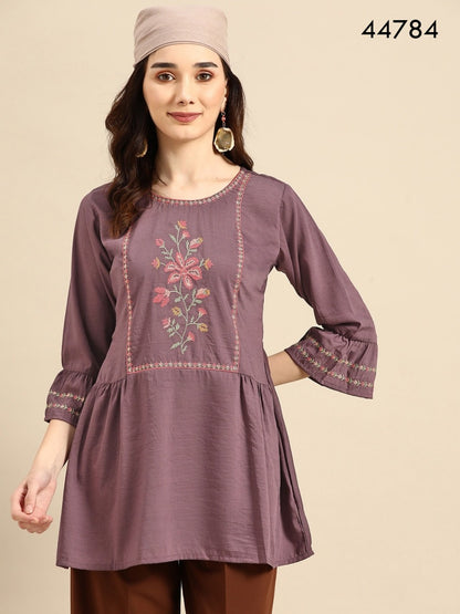 Marina Mahotsav Viscose Designer Long Top