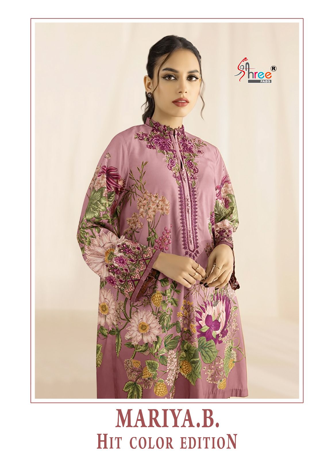 Mariya B Hit Color 3331 Shree Fabs Cotton Pakistani Salwar Suits