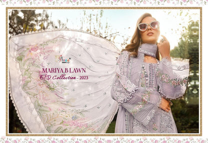 Mariya B Lawn Eid Collection-2023 Shree Fabs Lawn Cotton Pakistani Patch Work Suits