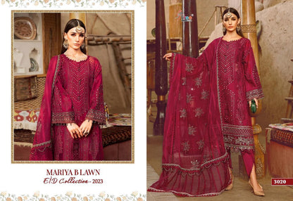 Mariya B Lawn Eid Collection-2023 Shree Fabs Lawn Cotton Pakistani Patch Work Suits