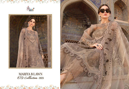 Mariya B Lawn Eid Collection-2023 Shree Fabs Lawn Cotton Pakistani Patch Work Suits