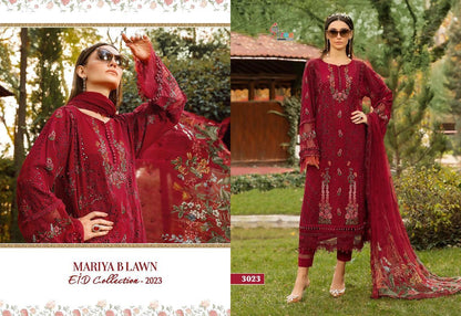 Mariya B Lawn Eid Collection-2023 Shree Fabs Lawn Cotton Pakistani Patch Work Suits