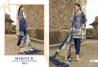 Mariya B Silk Vol 6 Shree Fabs Satin Pakistani Salwar Suits