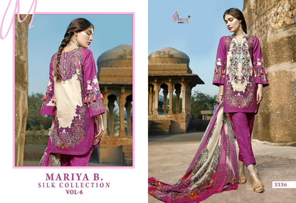 Mariya B Silk Vol 6 Shree Fabs Satin Pakistani Salwar Suits