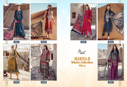 Mariya B Winter Vol 4 Shree Fabs Pashmina Suits