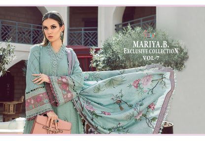 Mariya B Vol 7 Shree Fabs Rayon Cotton Pakistani Salwar Suits