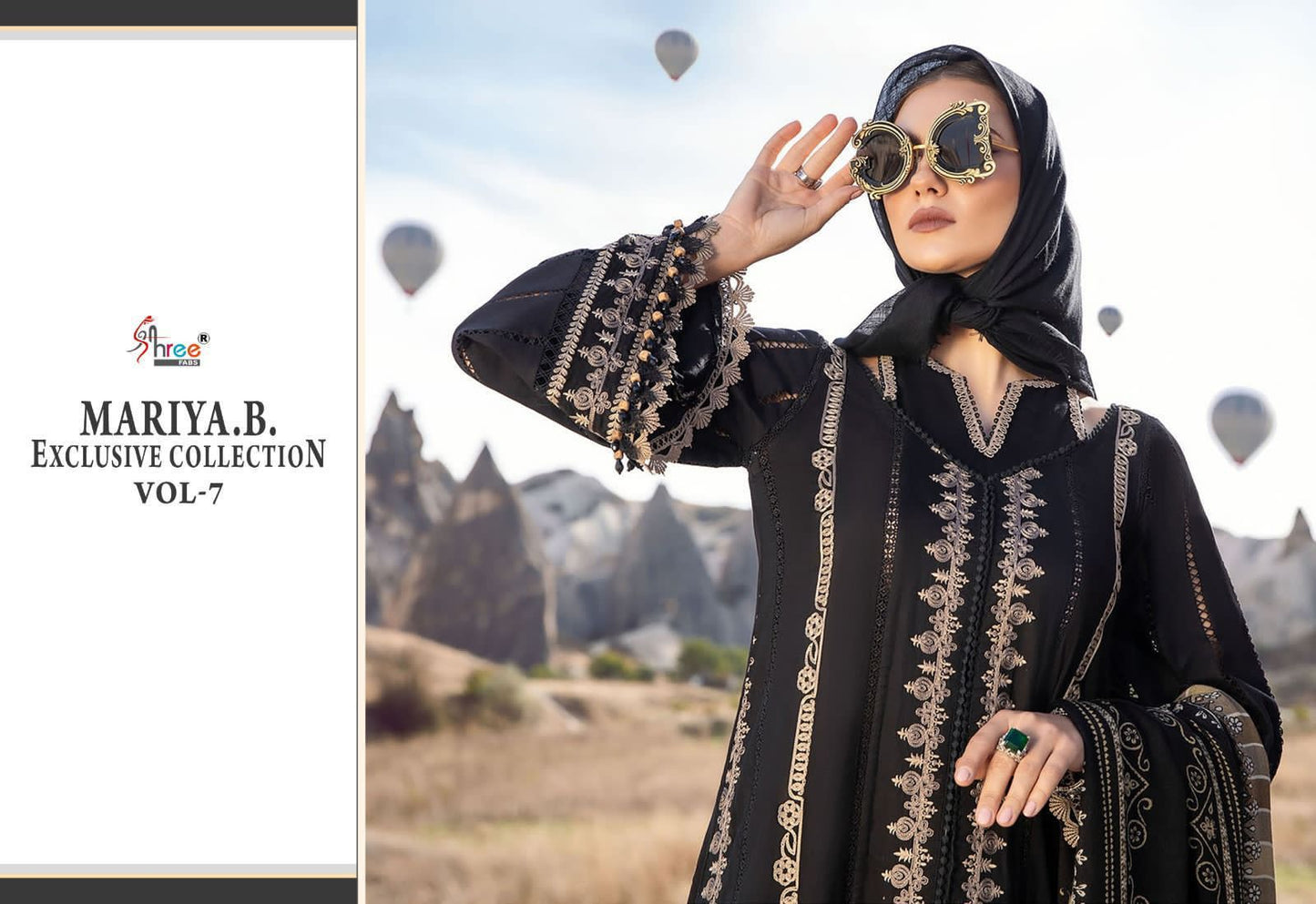 Mariya B Vol 7 Shree Fabs Rayon Cotton Pakistani Salwar Suits