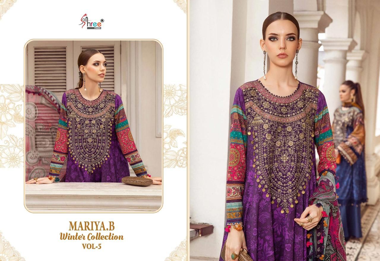 Mariya B Winter Vol 5 Shree Fabs Pashmina Suits