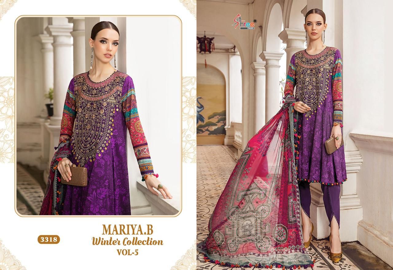 Mariya B Winter Vol 5 Shree Fabs Pashmina Suits