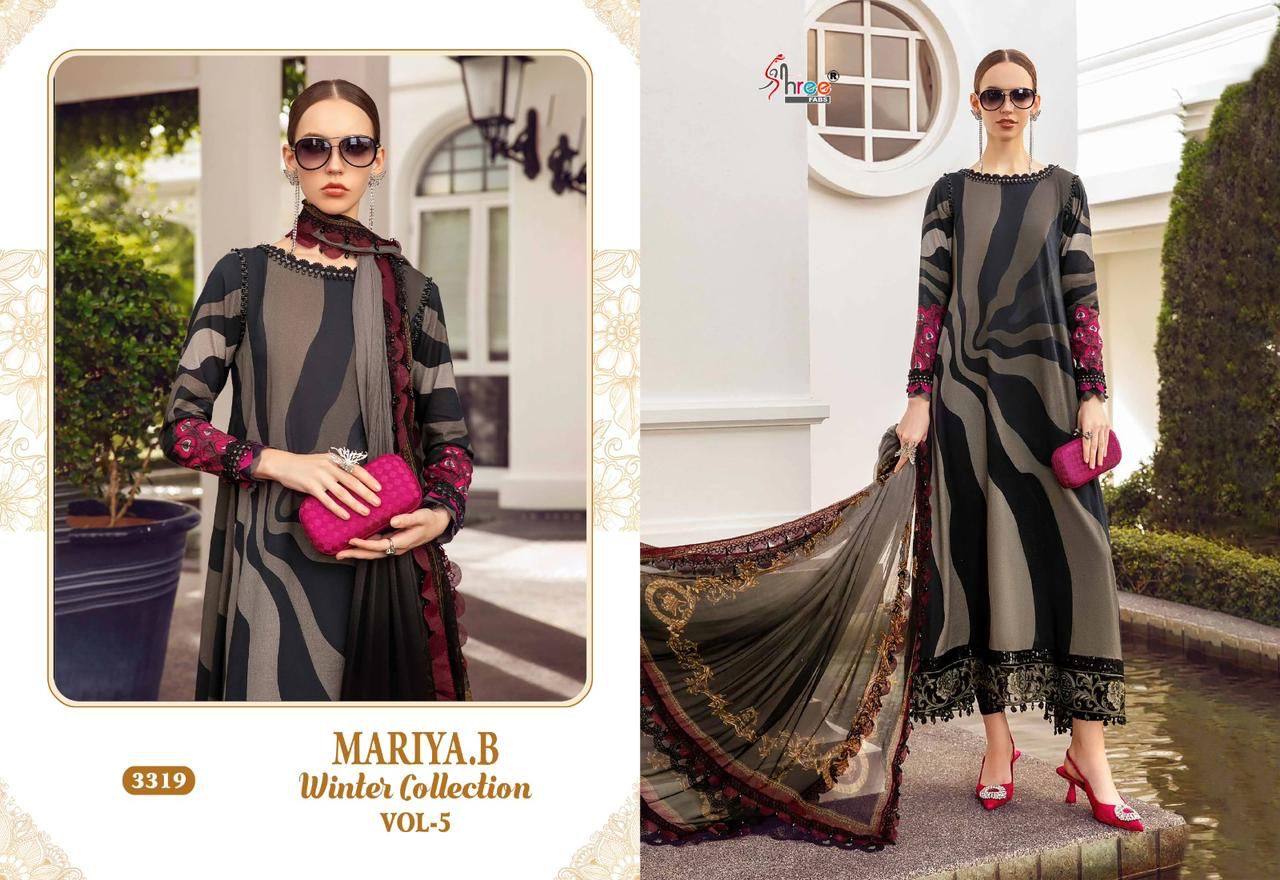 Mariya B Winter Vol 5 Shree Fabs Pashmina Suits