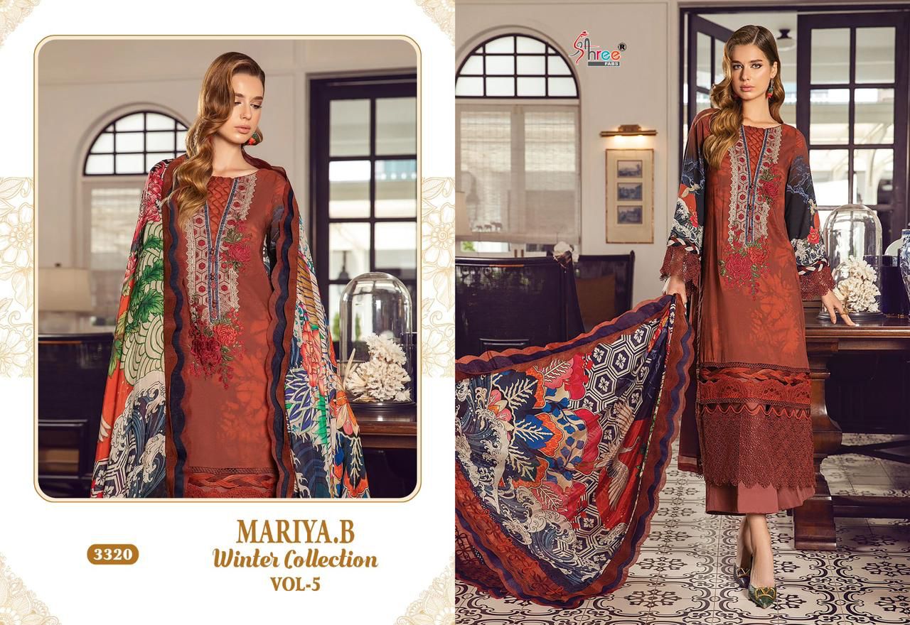 Mariya B Winter Vol 5 Shree Fabs Pashmina Suits