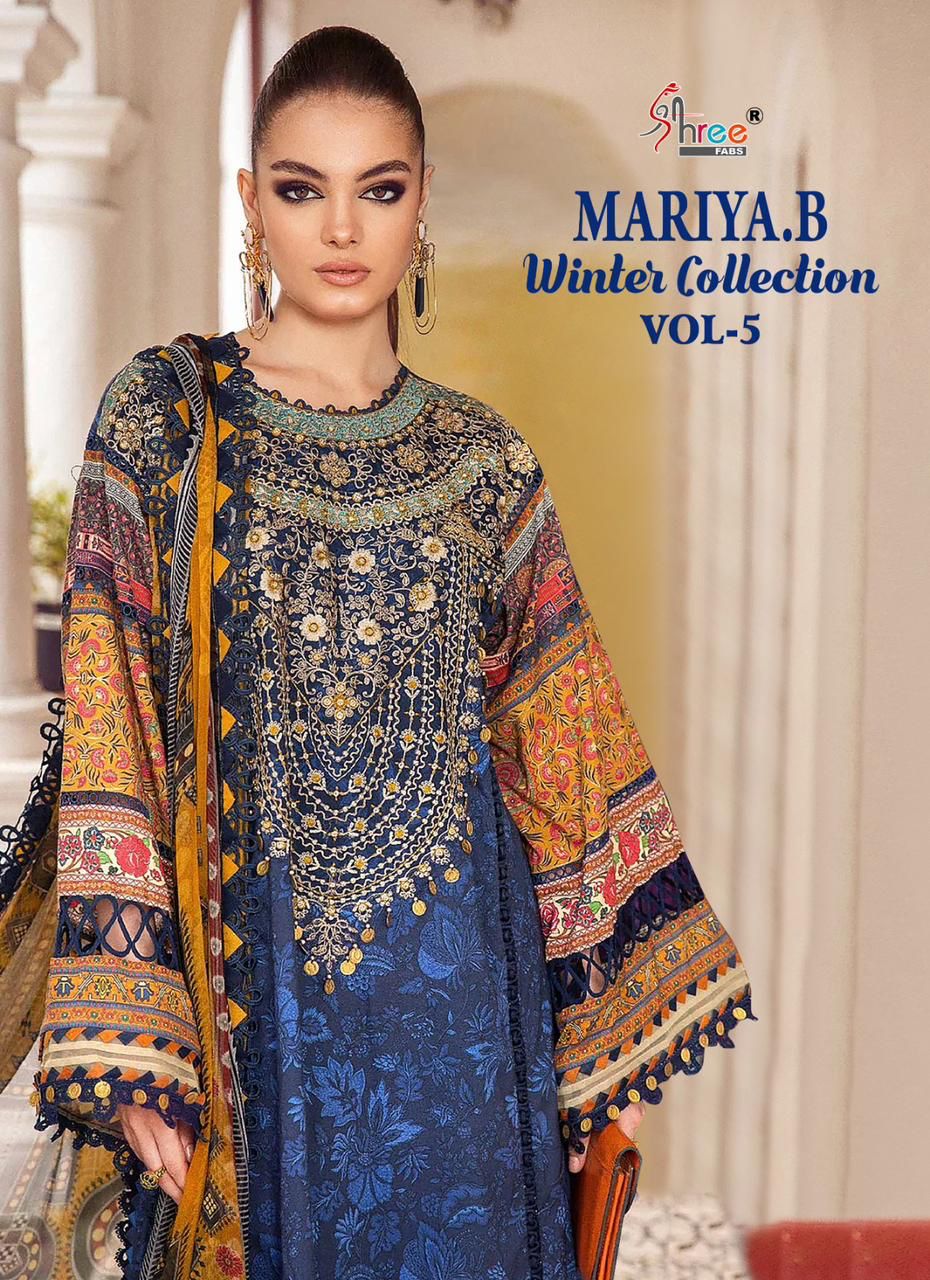 Mariya B Winter Vol 5 Shree Fabs Pashmina Suits