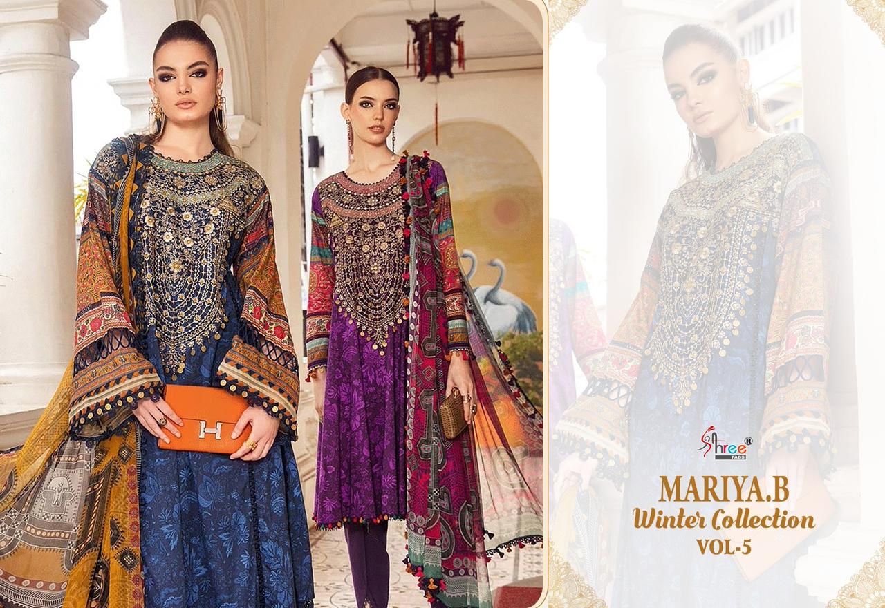 Mariya B Winter Vol 5 Shree Fabs Pashmina Suits