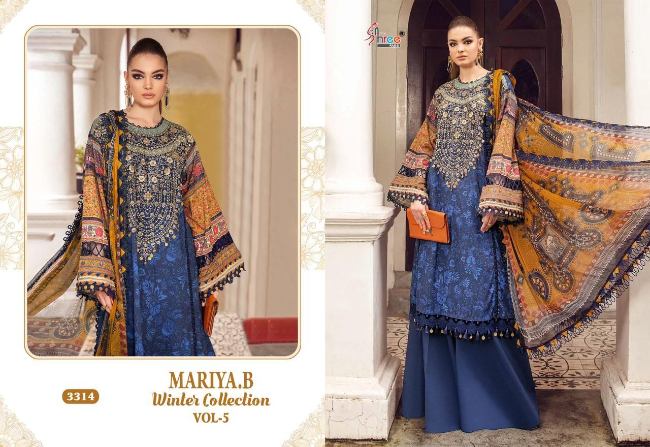 Mariya B Winter Vol 5 Shree Fabs Pashmina Suits