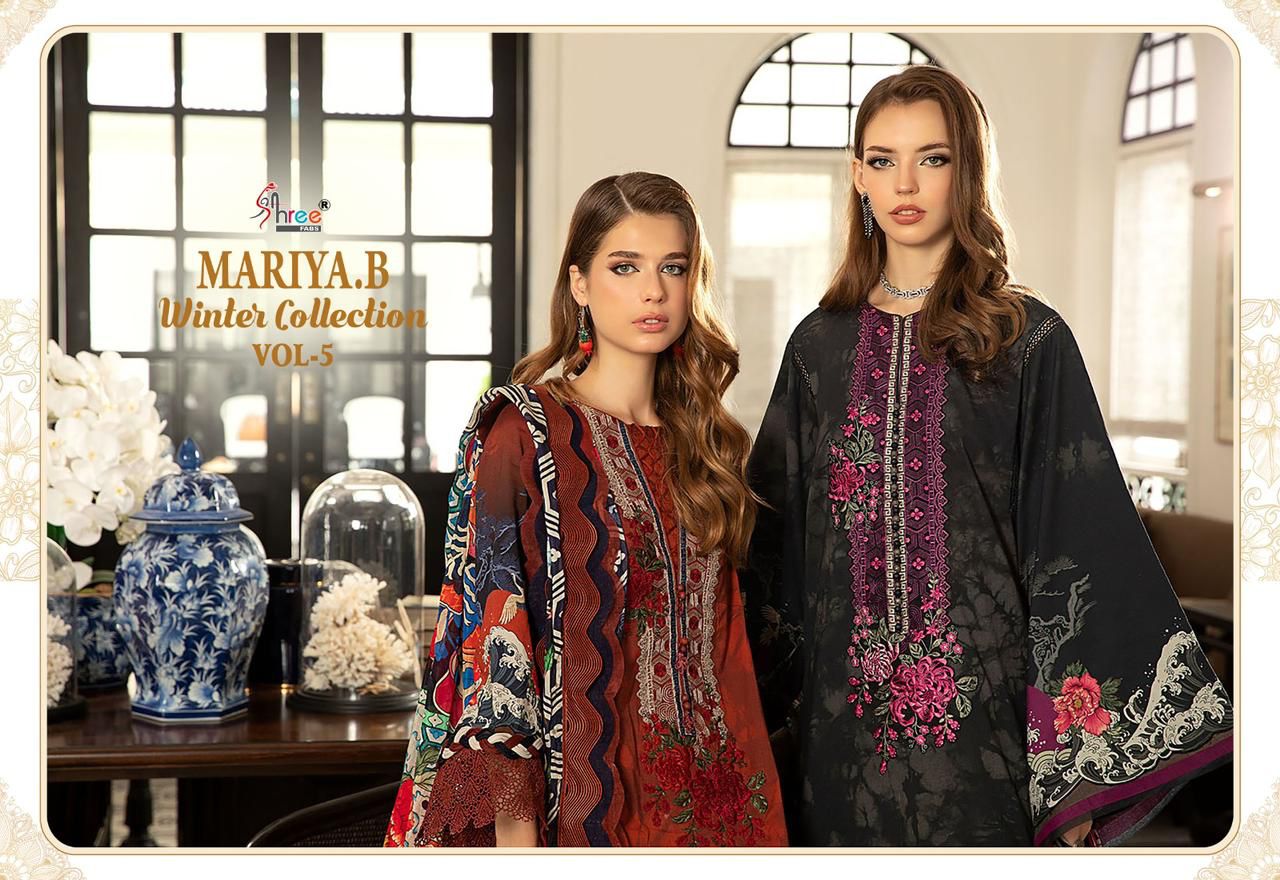 Mariya B Winter Vol 5 Shree Fabs Pashmina Suits