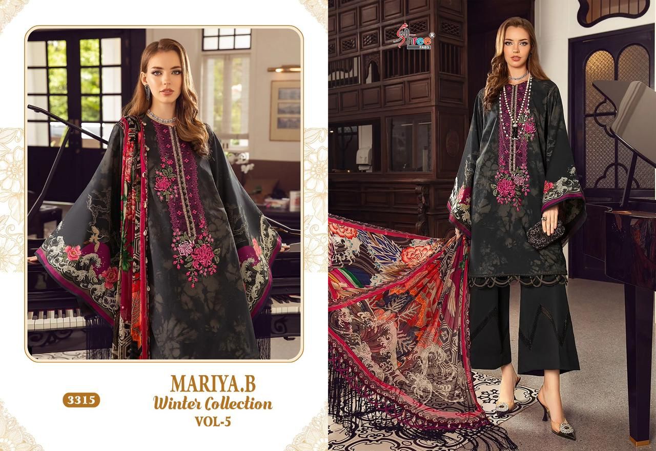 Mariya B Winter Vol 5 Shree Fabs Pashmina Suits