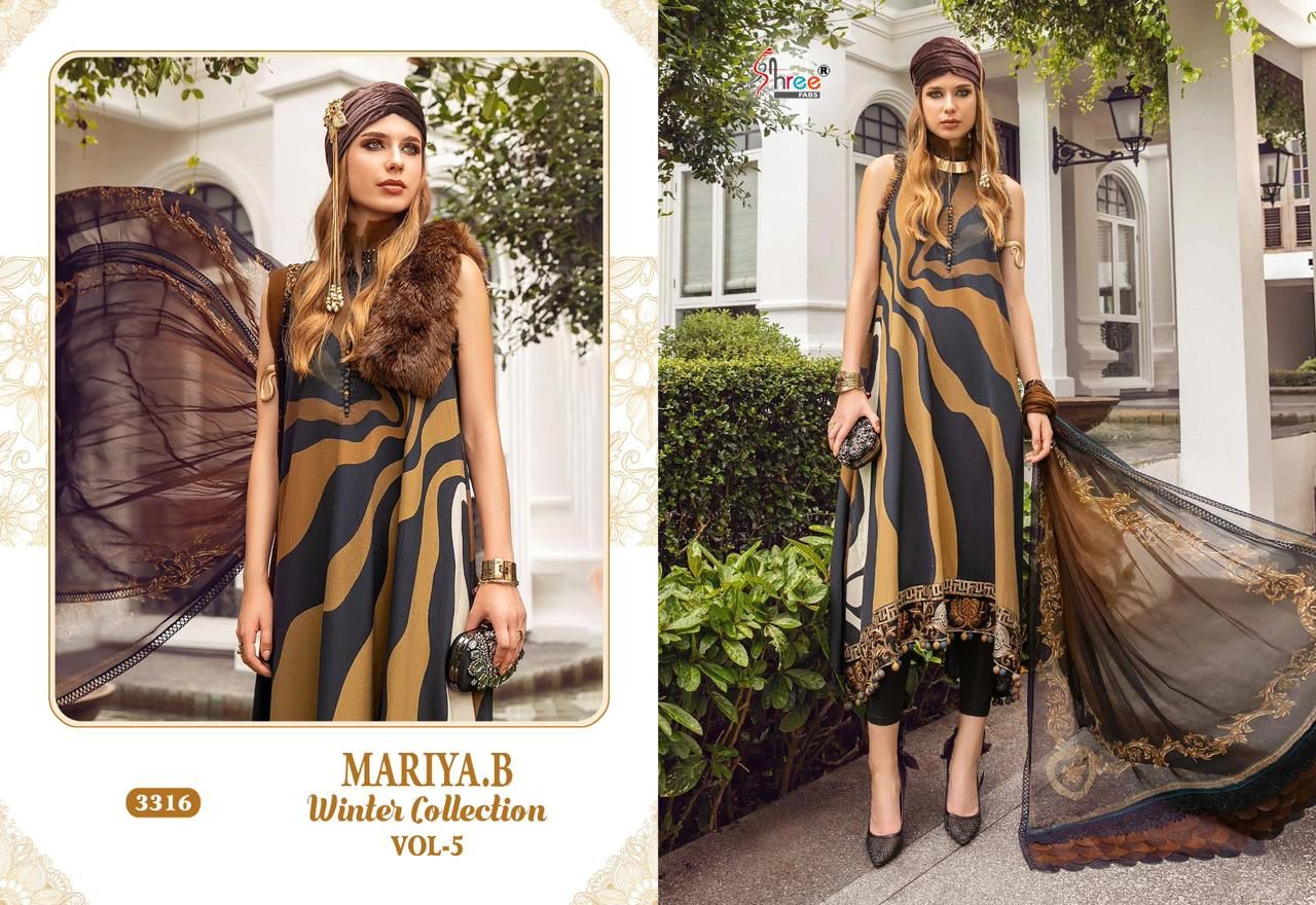 Mariya B Winter Vol 5 Shree Fabs Pashmina Suits