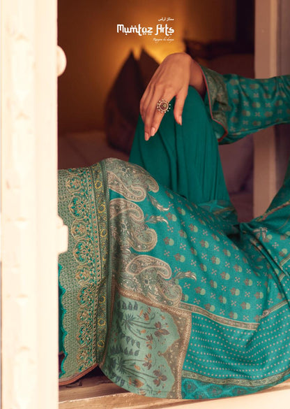 Mashallah Mumtaz Arts Viscose Pashmina Suits