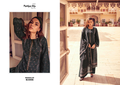 Mashallah Mumtaz Arts Viscose Pashmina Suits